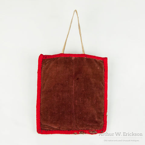 Figural Plateau Beaded Flat bag