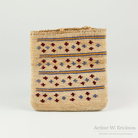 Child's Plateau Cornhusk Bag