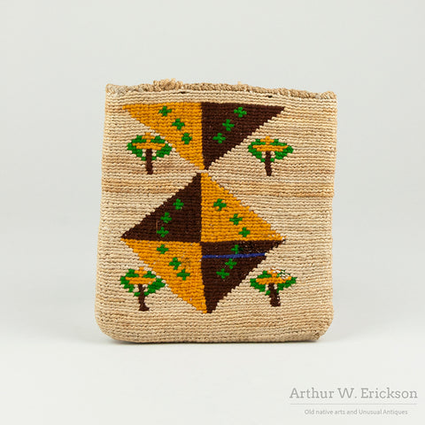 Child's Plateau Cornhusk Bag