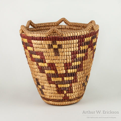 Klickitat Fully Imbricated Huckleberry Basket