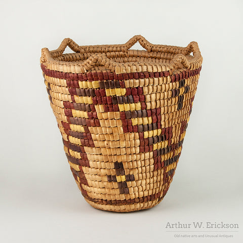 Klickitat Fully Imbricated Huckleberry Basket