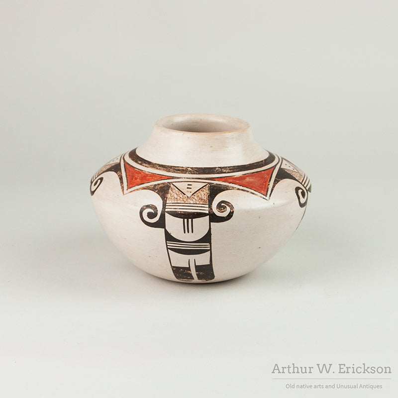 Hopi Jar by Helen Naja, Featherwoman (1922-1993)