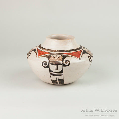 Hopi Jar by Helen Naja, Featherwoman (1922-1993)