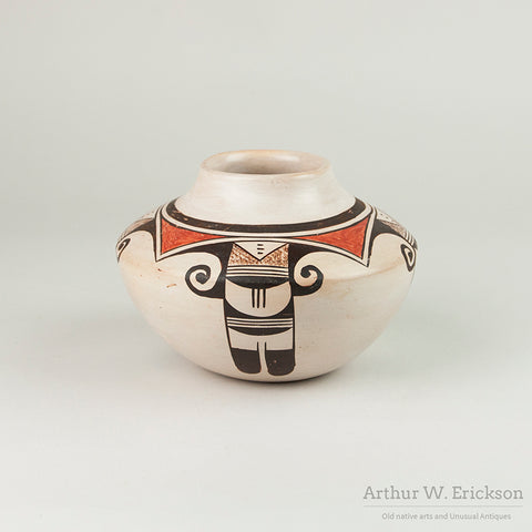 Hopi Jar by Helen Naja, Featherwoman (1922-1993)