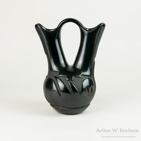 Madeline Naranjo (1912-2002) Carved Wedding Vase
