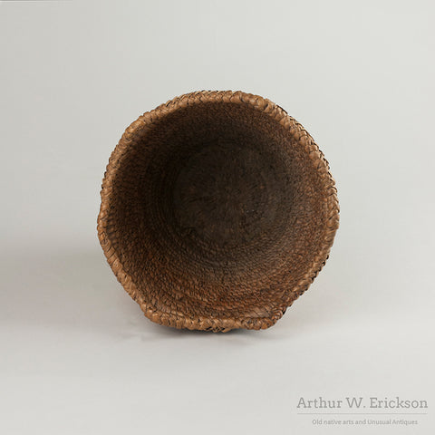 Figural Fully Imbricated Huckleberry Basket