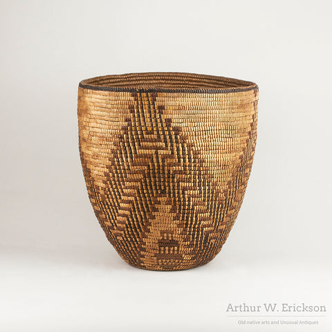 Large Old Cowlitz Berry Basket