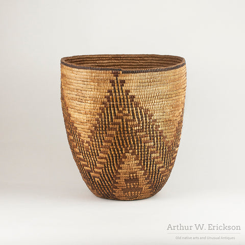 Large Old Cowlitz Berry Basket