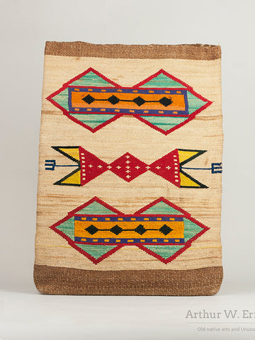 Dramatic Plateau Cornhusk Bag