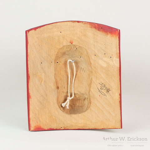 Early Lelooska Carved Northwest Coast Frontlet