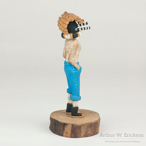 Hopi Kwikwilyaka Katsina (Mocking Katsina) by James Garcia, Ist Mesa