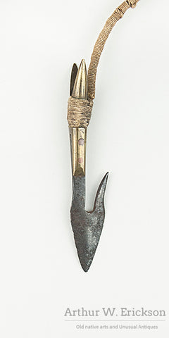 Inuit Composite Whale Hunting Harpoon Head