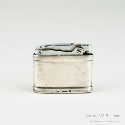 Frank Patania Sr. Turquoise and Silver Lighter