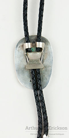 Frank Patania Jr Morenci Turquoise Bolo Tie