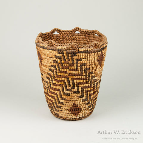 Klickitat Fully Imbricated Huckleberry Basket