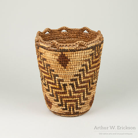 Klickitat Fully Imbricated Huckleberry Basket