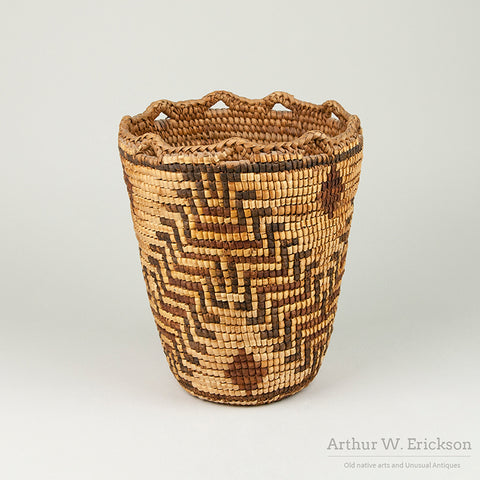 Klickitat Fully Imbricated Huckleberry Basket