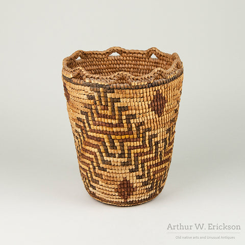 Klickitat Fully Imbricated Huckleberry Basket