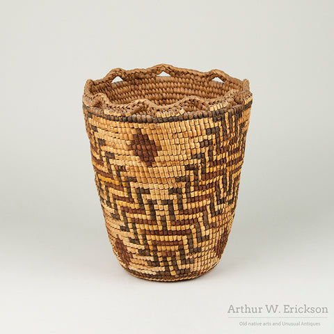 Klickitat Fully Imbricated Huckleberry Basket