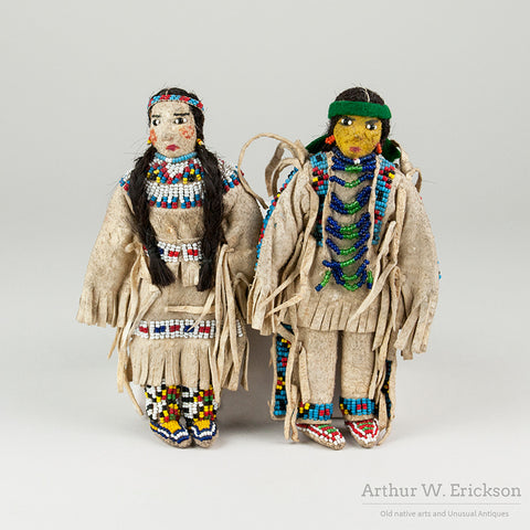 Pair of Charming Indian Dolls