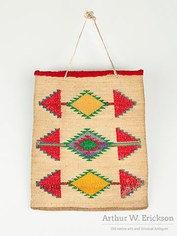Colorful Plateau Cornhusk Bag
