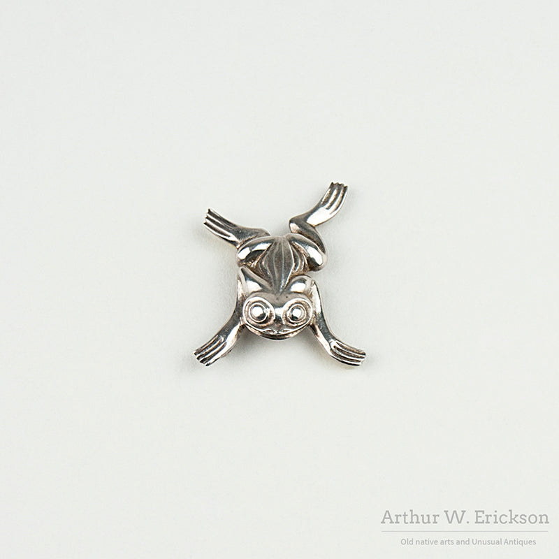 Haida Frog Pin by Bill Reid