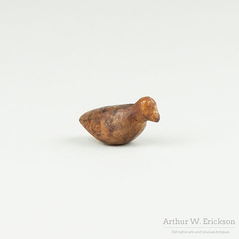 Excavated Inuit Walrus Ivory Carved Bird