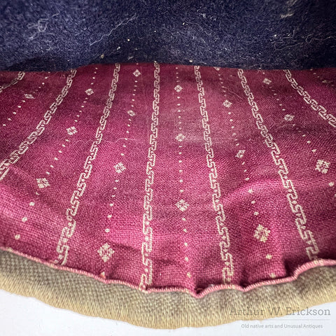 Plateau Beaded Wall Pocket With Bluebird