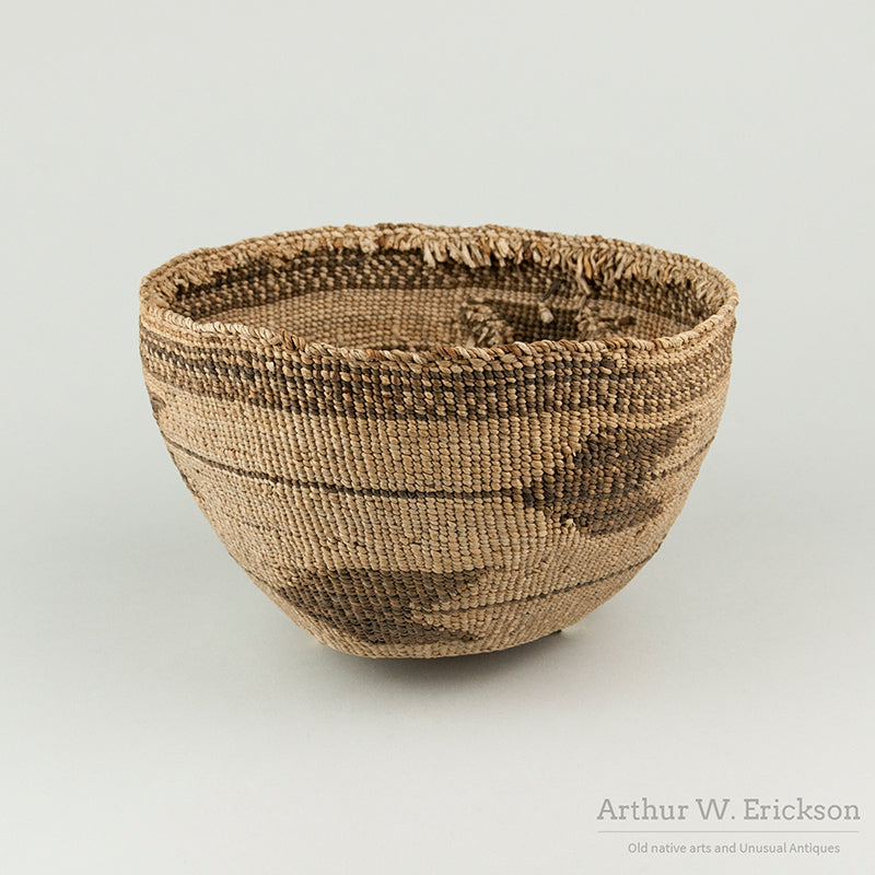 Klamath Basket with Arrow Point Design