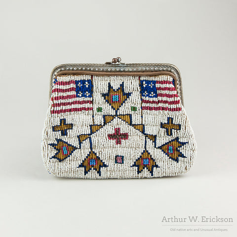 Lakota Sioux Beaded Purse