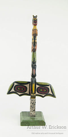 Folky Northwest Coast Totem Pole