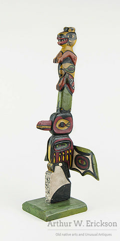 Folky Northwest Coast Totem Pole