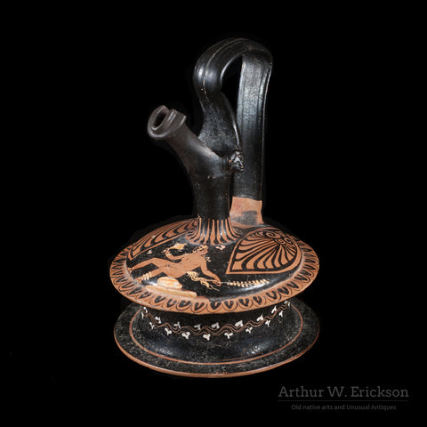 Greek Apulian Red Figure Epichysis - Arthur W. Erickson - 6