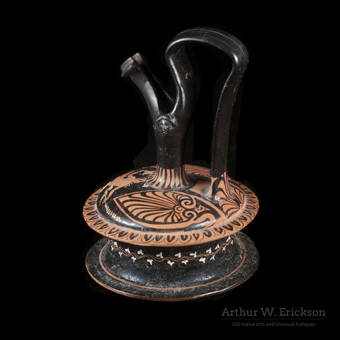Greek Apulian Red Figure Epichysis - Arthur W. Erickson - 5