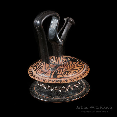 Greek Apulian Red Figure Epichysis - Arthur W. Erickson - 3