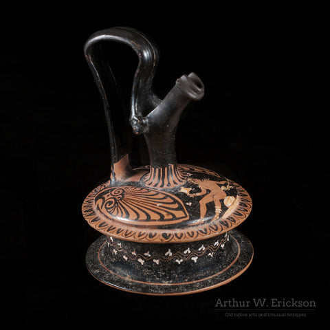 Greek Apulian Red Figure Epichysis - Arthur W. Erickson - 1