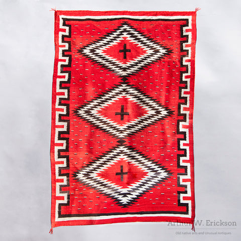 Large Hubble Period Navajo Rug
