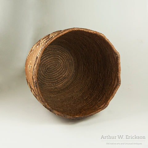 Large Partially Imbricated Puget Sound Basket