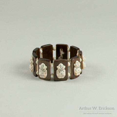 Eskimo Ivory Billiken Bracelet