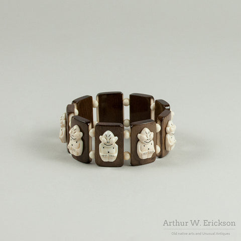 Eskimo Ivory Billiken Bracelet