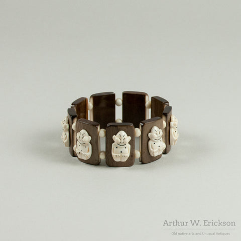 Eskimo Ivory Billiken Bracelet