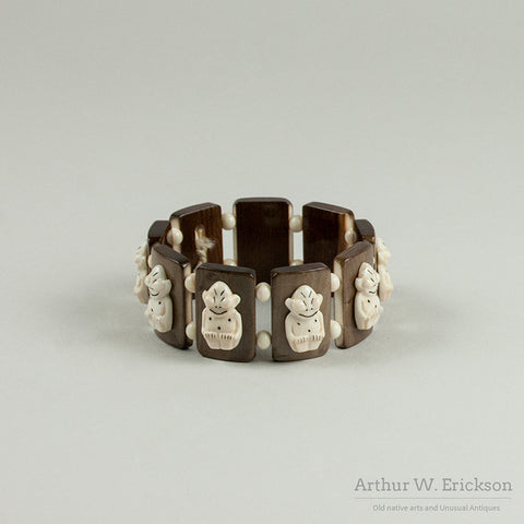 Eskimo Ivory Billiken Bracelet