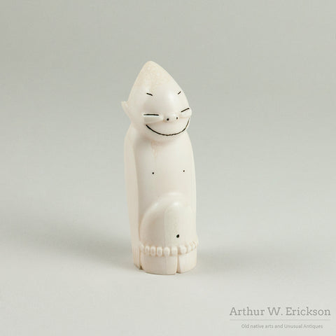 Inuit Carved Billikin Couple