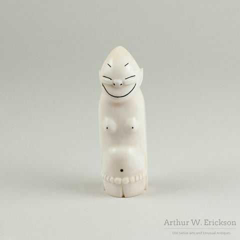 Inuit Carved Billikin Couple