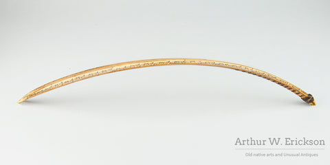 Large 19th Century Eskimo Bow Drill