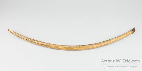 Large 19th Century Eskimo Bow Drill