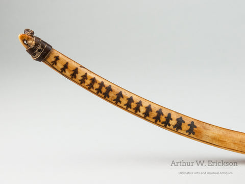 Large 19th Century Eskimo Bow Drill