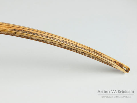 Large 19th Century Eskimo Bow Drill