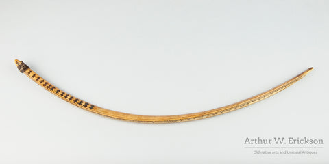 Large 19th Century Eskimo Bow Drill