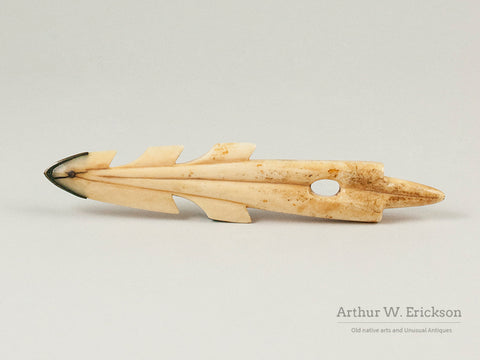 Eskimo Walrus Ivory Harpoon Head